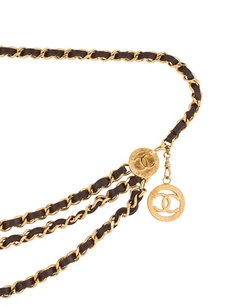 chanel waist chain strap|Chanel chain belts for women.